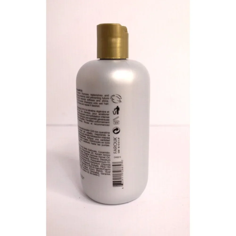 CHI Keratin Reconstructing Shampoo, Replenishes & Protects, 12‎ fl oz. New
